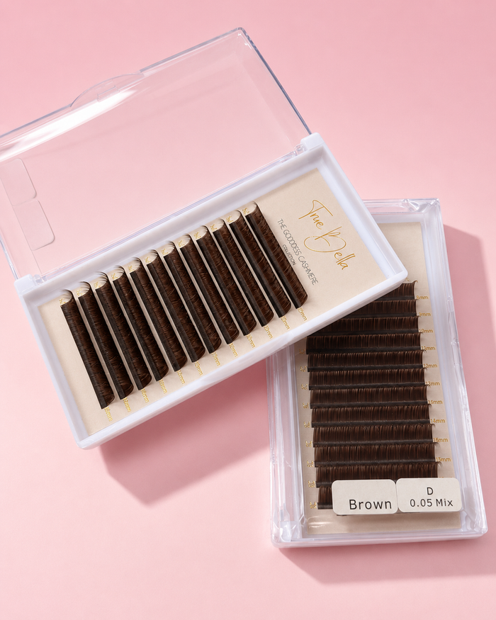 BROWN GODDESS CASHMERE TRAYS