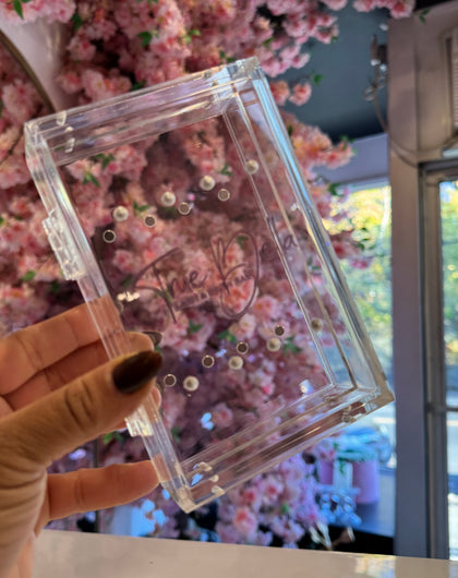 Acrylic tweezer case