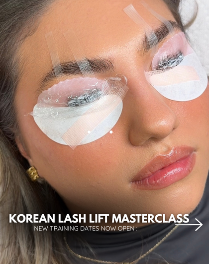 KOREAN LASH LIFT MASTERCLASS NYC IN PERSON TRAINING (DEPOSIT)