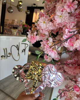 Hand Held Chrome Mirrors